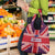 Cayman Islands Christmas Grocery Bag Xmas Pattern and Coat of Arms - Wonder Print Shop