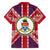 Cayman Islands Christmas Hawaiian Shirt Xmas Pattern and Coat of Arms - Wonder Print Shop