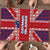 Cayman Islands Christmas Puzzle Xmas Pattern and Coat of Arms - Wonder Print Shop