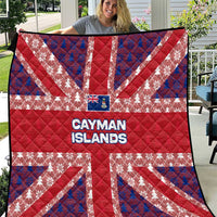 Cayman Islands Christmas Quilt Xmas Pattern and Coat of Arms - Wonder Print Shop