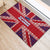 Cayman Islands Christmas Rubber Doormat Xmas Pattern and Coat of Arms - Wonder Print Shop