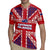 Cayman Islands Christmas Rugby Jersey Xmas Pattern and Coat of Arms - Wonder Print Shop