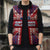 Cayman Islands Christmas Sleeveless Puffer Jacket Xmas Pattern and Coat of Arms - Wonder Print Shop