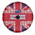 Cayman Islands Christmas Spare Tire Cover Xmas Pattern and Coat of Arms - Wonder Print Shop