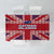 Cayman Islands Christmas Tablecloth Xmas Pattern and Coat of Arms - Wonder Print Shop