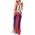 Cayman Islands Christmas Tank Maxi Dress Xmas Pattern and Coat of Arms - Wonder Print Shop