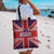 Cayman Islands Christmas Tote Bag Xmas Pattern and Coat of Arms - Wonder Print Shop