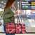 Cayman Islands Christmas Travel Bag Xmas Pattern and Coat of Arms - Wonder Print Shop
