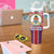 Cayman Islands Christmas Tumbler With Handle Xmas Pattern and Coat of Arms - Wonder Print Shop