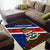 Cayman Islands Xmas Area Rug Christmas Plaid Turtle and Coat of Arms Red Green Blue - Wonder Print Shop