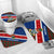 Cayman Islands Xmas Bathroom Set Christmas Plaid Turtle and Coat of Arms Red Green Blue - Wonder Print Shop