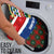 Cayman Islands Xmas Bathroom Set Christmas Plaid Turtle and Coat of Arms Red Green Blue - Wonder Print Shop