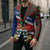 Cayman Islands Xmas Blazer Christmas Plaid Turtle and Coat of Arms Red Green Blue - Wonder Print Shop