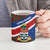 Cayman Islands Xmas Ceramic Mug Christmas Plaid Turtle and Coat of Arms Red Green Blue - Wonder Print Shop