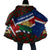 Cayman Islands Xmas Cloak Christmas Plaid Turtle and Coat of Arms Red Green Blue - Wonder Print Shop