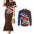 Cayman Islands Xmas Couples Matching Mermaid Dress and Long Sleeve Button Shirt Christmas Plaid Turtle and Coat of Arms Red Green Blue - Wonder Print Shop