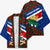Cayman Islands Xmas Kimono Christmas Plaid Turtle and Coat of Arms Red Green Blue - Wonder Print Shop