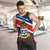 Cayman Islands Xmas Men Tank Top Christmas Plaid Turtle and Coat of Arms Red Green Blue - Wonder Print Shop