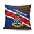 Cayman Islands Xmas Pillow Cover Christmas Plaid Turtle and Coat of Arms Red Green Blue - Wonder Print Shop