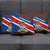 Cayman Islands Xmas Pillow Cover Christmas Plaid Turtle and Coat of Arms Red Green Blue - Wonder Print Shop