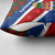 Cayman Islands Xmas Pillow Cover Christmas Plaid Turtle and Coat of Arms Red Green Blue - Wonder Print Shop