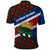 Cayman Islands Xmas Polo Shirt Christmas Plaid Turtle and Coat of Arms Red Green Blue - Wonder Print Shop