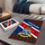 Cayman Islands Xmas Puzzle Christmas Plaid Turtle and Coat of Arms Red Green Blue - Wonder Print Shop