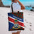 Cayman Islands Xmas Tote Bag Christmas Plaid Turtle and Coat of Arms Red Green Blue - Wonder Print Shop