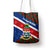 Cayman Islands Xmas Tote Bag Christmas Plaid Turtle and Coat of Arms Red Green Blue - Wonder Print Shop