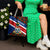 Cayman Islands Xmas Tote Bag Christmas Plaid Turtle and Coat of Arms Red Green Blue - Wonder Print Shop