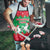 Christmas Burkina Faso Apron Snowflake Horses and Coat of Arms - Wonder Print Shop