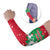 Christmas Burkina Faso Arm Sleeves Snowflake Horses and Coat of Arms - Wonder Print Shop