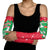 Christmas Burkina Faso Arm Sleeves Snowflake Horses and Coat of Arms - Wonder Print Shop