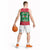 Christmas Burkina Faso Basketball Jersey Snowflake Horses and Coat of Arms - Wonder Print Shop