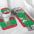 Christmas Burkina Faso Bathroom Set Snowflake Horses and Coat of Arms - Wonder Print Shop
