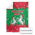 Christmas Burkina Faso Blanket Snowflake Horses and Coat of Arms - Wonder Print Shop