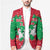 Christmas Burkina Faso Blazer Snowflake Horses and Coat of Arms - Wonder Print Shop