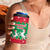 Christmas Burkina Faso 4 in 1 Can Cooler Tumbler Snowflake Horses and Coat of Arms - Wonder Print Shop