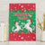 Christmas Burkina Faso Canvas Wall Art Snowflake Horses and Coat of Arms - Wonder Print Shop