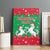 Christmas Burkina Faso Canvas Wall Art Snowflake Horses and Coat of Arms - Wonder Print Shop