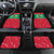 Christmas Burkina Faso Car Mats Snowflake Horses and Coat of Arms - Wonder Print Shop
