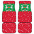Christmas Burkina Faso Car Mats Snowflake Horses and Coat of Arms - Wonder Print Shop