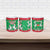 Christmas Burkina Faso Ceramic Mug Snowflake Horses and Coat of Arms - Wonder Print Shop