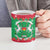Christmas Burkina Faso Ceramic Mug Snowflake Horses and Coat of Arms - Wonder Print Shop