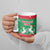 Christmas Burkina Faso Ceramic Mug Snowflake Horses and Coat of Arms - Wonder Print Shop