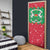 Christmas Burkina Faso Door Cover Snowflake Horses and Coat of Arms - Wonder Print Shop