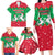 Christmas Burkina Faso Family Matching Long Sleeve Bodycon Dress and Hawaiian Shirt Snowflake Horses and Coat of Arms - Wonder Print Shop