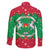 Christmas Burkina Faso Family Matching Long Sleeve Bodycon Dress and Hawaiian Shirt Snowflake Horses and Coat of Arms - Wonder Print Shop