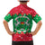 Christmas Burkina Faso Family Matching Mermaid Dress and Hawaiian Shirt Snowflake Horses and Coat of Arms - Wonder Print Shop