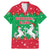 Christmas Burkina Faso Family Matching Mermaid Dress and Hawaiian Shirt Snowflake Horses and Coat of Arms - Wonder Print Shop